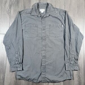 Carhartt Shirt Mens Medium Asphalt Grey‎ Workwear Utility Gorpcore Original USA
